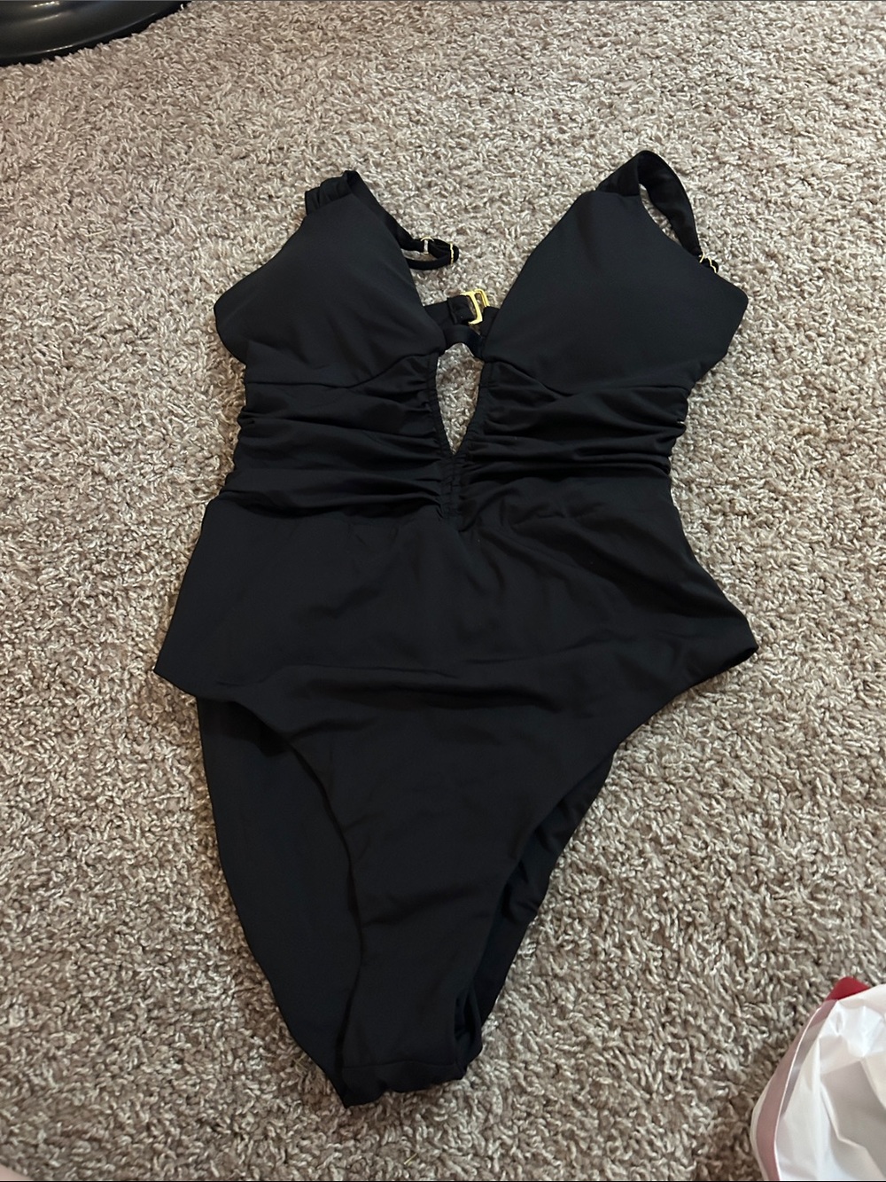 Women’s black bathing suit